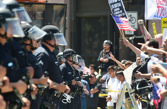 Violences dans les manifestations du 1er mai aux Etats-Unis