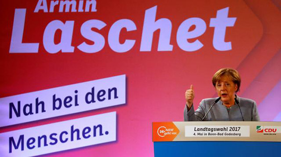 Allemagne: la CDU d'Angela Merkel remporte une élection régionale test