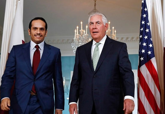 Crise dans le Golfe: Tillerson rencontre son homologue qatari
