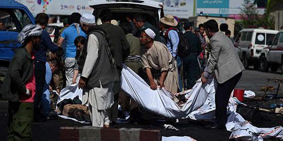 Afghanistan: 24 martyrs, 42 blessés dans un attentat terroriste à Kaboul