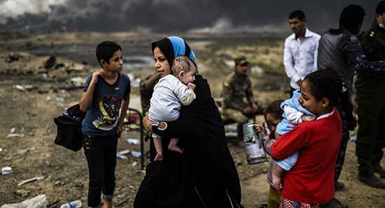 Irak: jusqu’à 20.000 civils toujours pris au piège des combats à Mossoul

