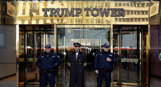 1.6M USD par an pour le local d’une administration militaire dans la Trump Tower