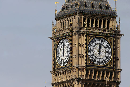 Les derniers 12 coups de midi de Big Ben avant de se plonger dans le silence pour 4 années