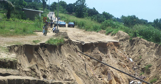 Glissement de terrain en RDC: au moins 140 morts