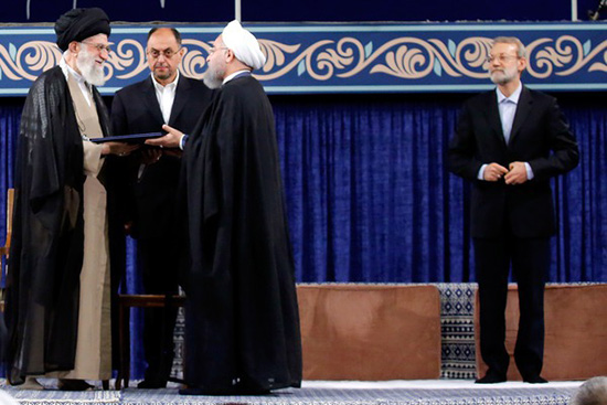Iran: Sayed Khamenei a investi Rohani, insiste sur «l’économie de résistance»