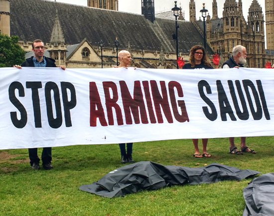 Une coalition d’ONG réclame l’arrêt des ventes d’armes à l’Arabie
