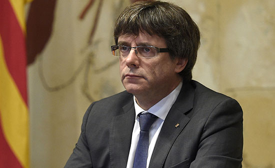 L’ex-président catalan Carles Puigdemont est arrivé à Copenhague