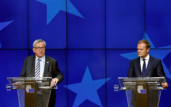 Brexit: l'UE «toujours ouvert» à un changement d'avis du Royaume-Uni, affirme Tusk