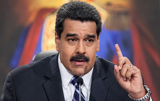 Maduro déclare que sa patience envers les USA est à bout.