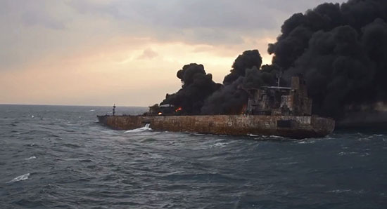 La Chine redoute de remonter le pétrolier iranien vu le risque de nouvelle explosion