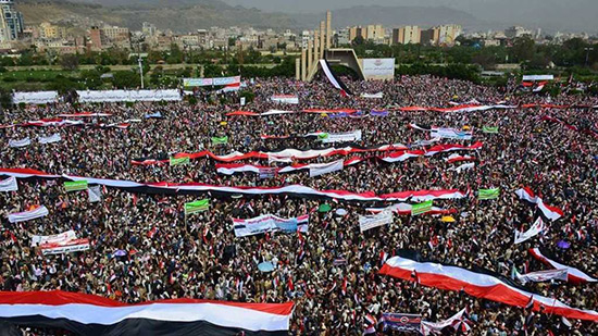 Yémen: manifestation monstre à Sanaa pour le 3e anniversaire de la guerre
