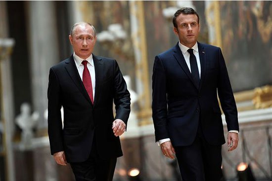 Poutine et Macron conviennent que l’accord sur le nucléaire iranien doit être maintenu



