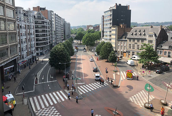 Échange de tirs à Liège: deux policiers et un civil tués