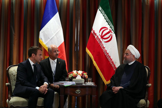 Nucléaire iranien: Macron et Rohani veulent œuvrer ensemble pour continuer à appliquer l’accord
