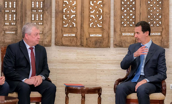 Assad à Lavrentiev: La Russie est partenaire dans les victoires réalisées en Syrie