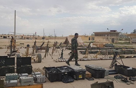 Des dépôts de munitions de l’Otan découverts à Homs, libérée des terroristes