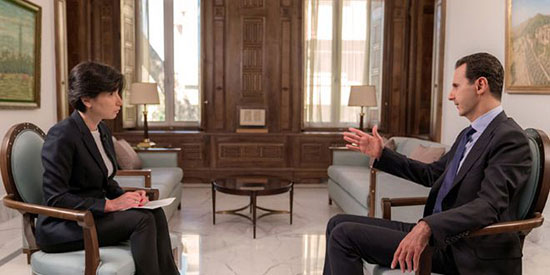 Assad : la Syrie ne permettra pas aux pays occidentaux de faire partie de la reconstruction du pays