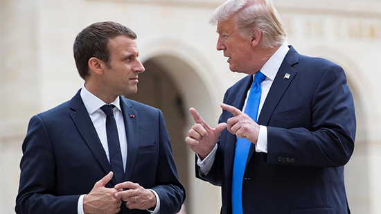  Trump à Macron: «Pourquoi ne quittez-vous pas l'Union européenne ?»