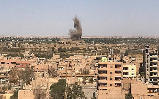 Syrie: la coalition US attaque des positions de l’armée à Boukamal