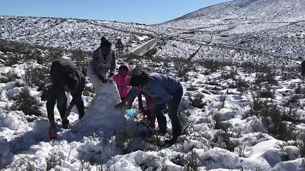 L’Afrique du Sud sous la neige: une première depuis 10 ans