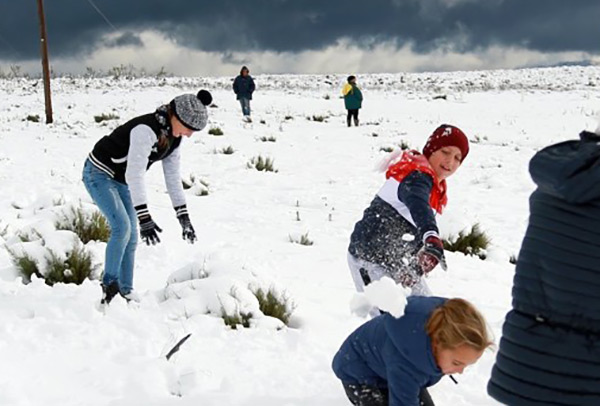 L’Afrique du Sud sous la neige: une première depuis 10 ans