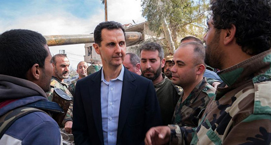 Assad aux soldats syriens: La victoire est proche
