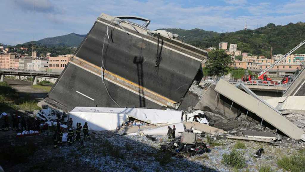 L’effondrement du viaduc à Gênes est dû à une erreur humaine, a déclaré le procureur de la ville