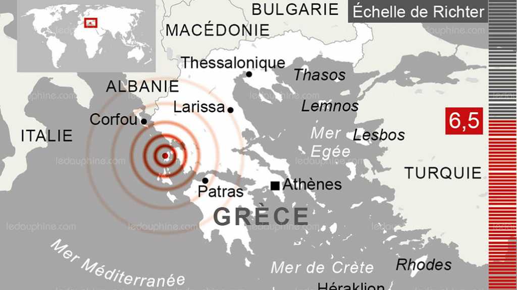 Tremblement de terre en Grèce, apparemment sans victime