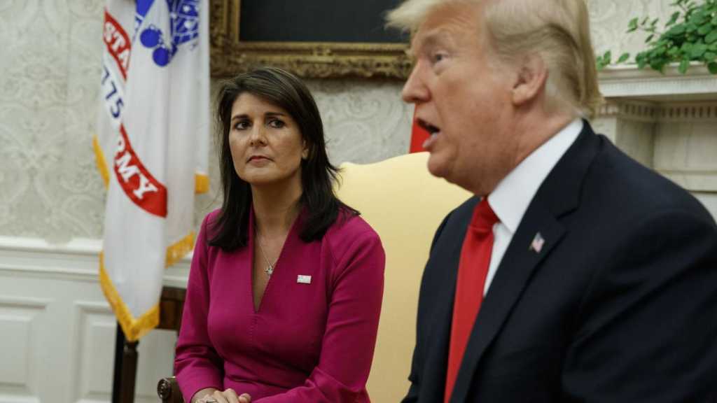Nikki Haley, l’ambassadrice US à l’ONU, démissionne