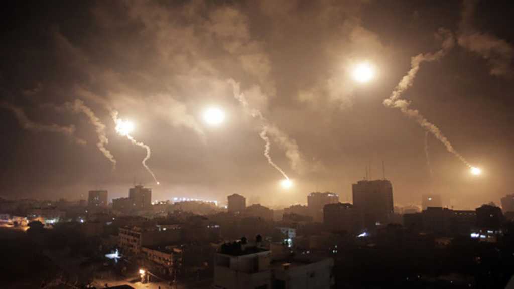 «Israël» bombarde massivement Gaza en riposte à un tir de roquette