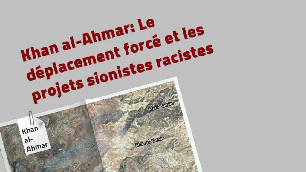 Khan al-Ahmar ... Le déplacement forcé et les projets sionistes racistes