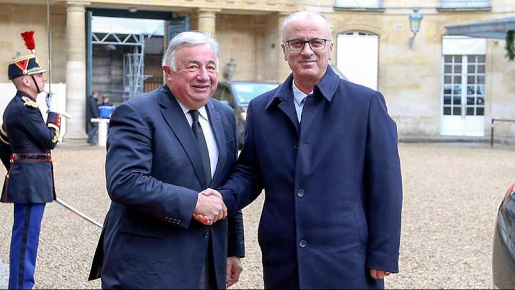 Le PM palestinien appelle la France à «reconnaître l’Etat de Palestine»