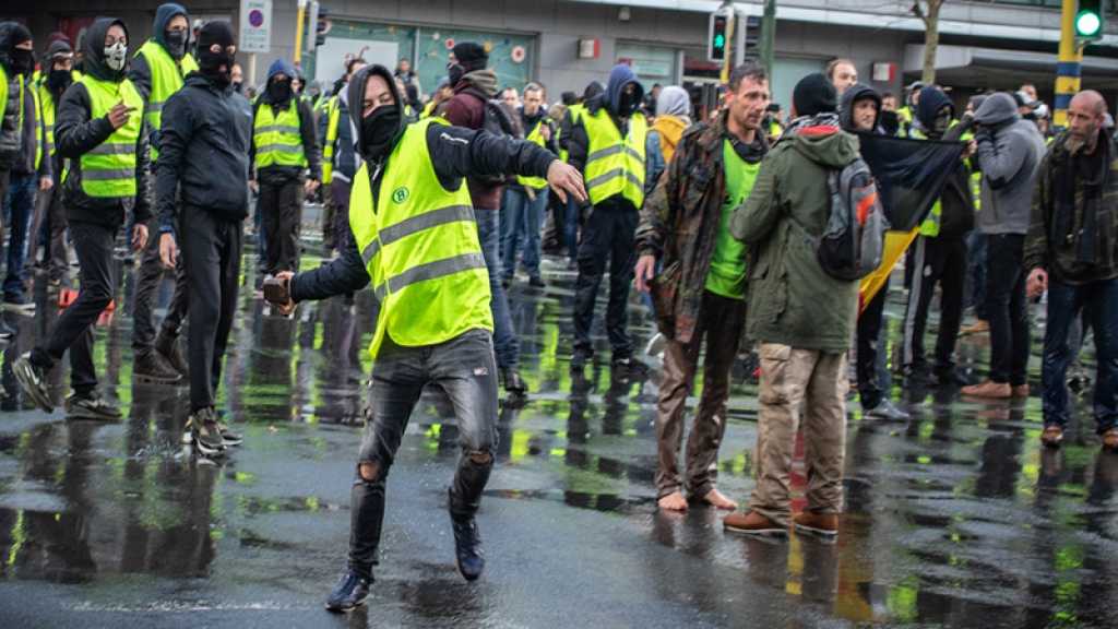 «Gilets jaunes» à Bruxelles: la situation dégénère