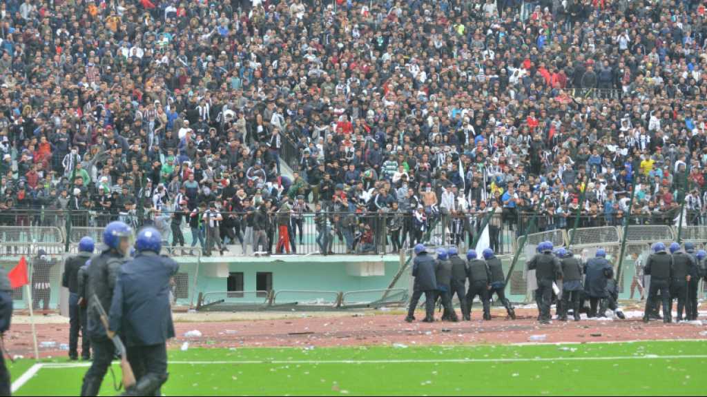 Algérie: violences lors d’un match de foot, 62 personnes blessées