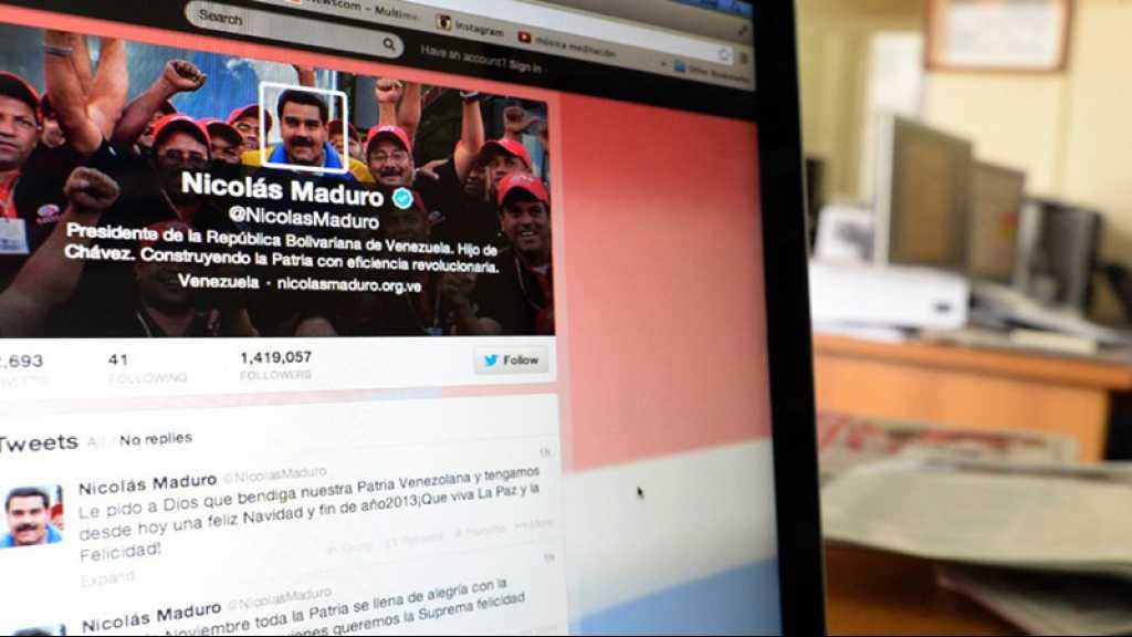 Le compte Twitter de Maduro reste certifié, mais pas ceux de Facebook et Instagram