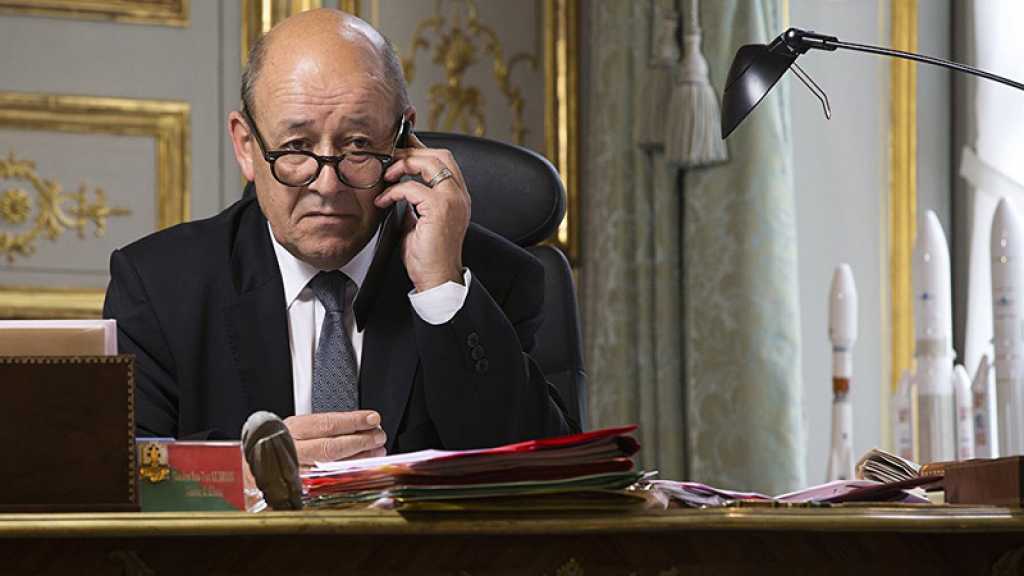 Lavrov a informé Le Drian des efforts de Moscou en vue de stabiliser la situation en Syrie