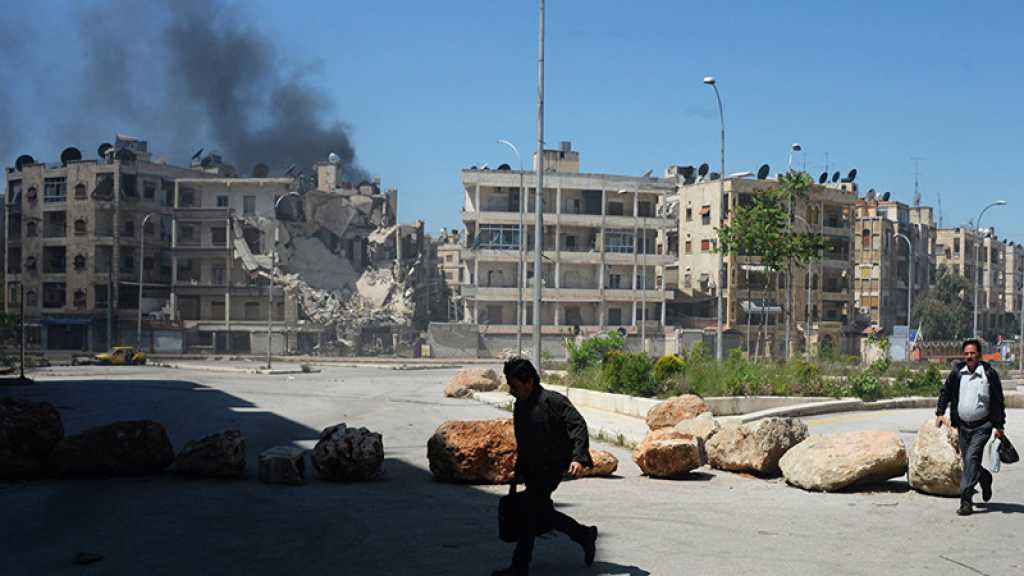 Pilonnage des terroristes à Alep, un militaire syrien tué