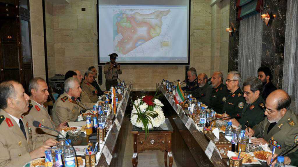 Réunion militaire de la Syrie, de l’Iran et de l’Irak à Damas