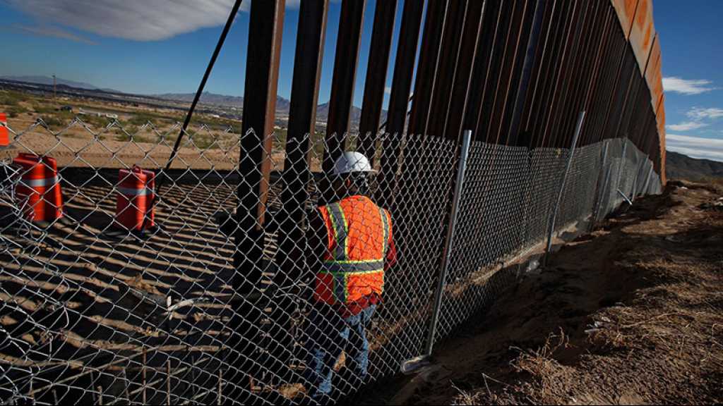 Le Pentagone débloque 1 milliard de dollars pour le mur de Trump