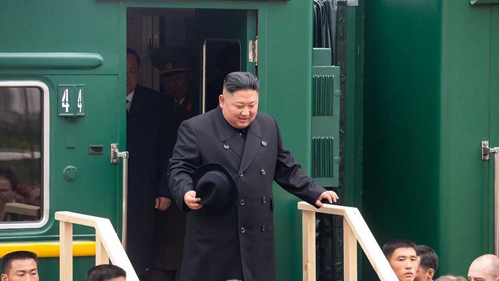 Kim Jong-un est arrivé en Russie à bord de son train blindé