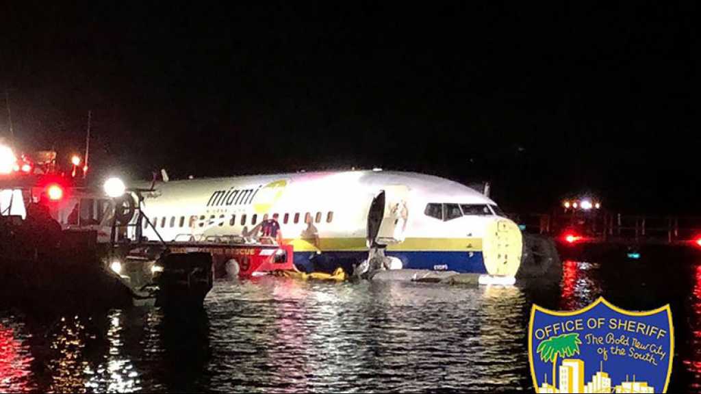 Un Boeing 737 finit son atterrissage dans une rivière en Floride