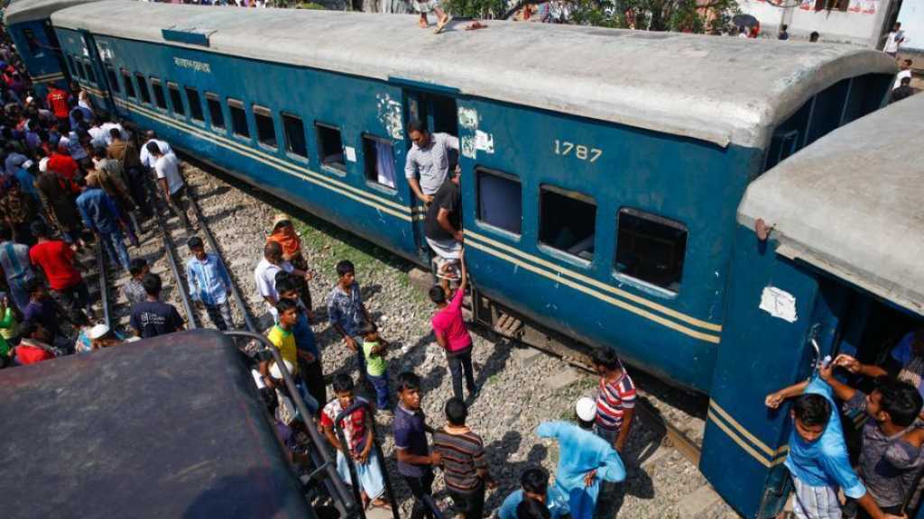 Bangladesh: quatre morts et 100 blessés dans un déraillement de train