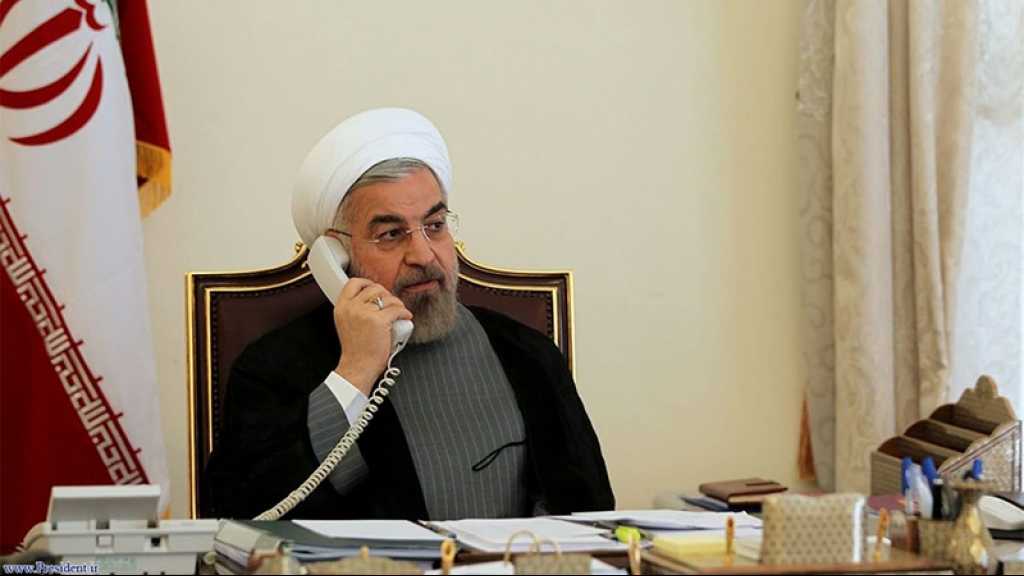 Rohani appelle Macron à «intensifier les efforts» pour sauver l’accord nucléaire