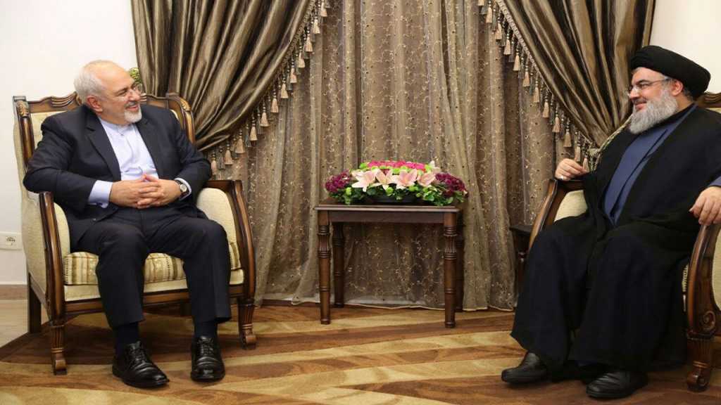 Sayed Nasrallah dans un télégramme à Zarif: «Ils ont voulu vous assiéger, mais vous êtes devenu plus fort»