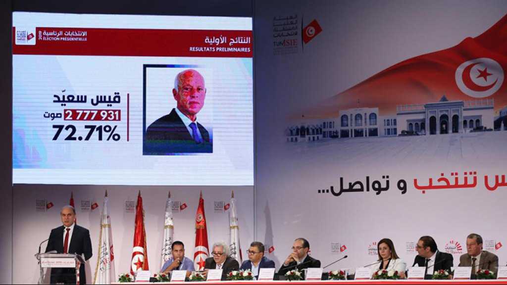 Tunisie: Kais Saied élu président avec 72,71% des voix, selon les résultats officiels