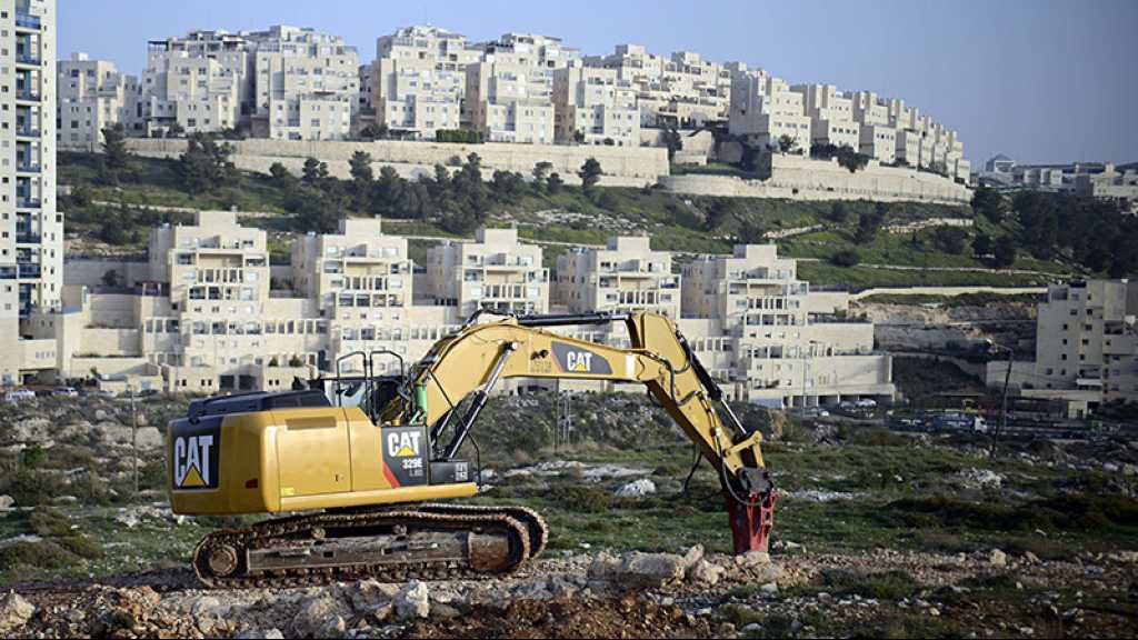 Après la décision US, «Israël» prévoit une nouvelle colonie en Cisjordanie occupée