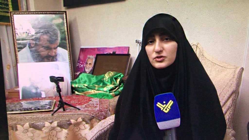 Zeinab Qassem Soleimani: Je sais bien que sayed Nasrallah vengera mon père