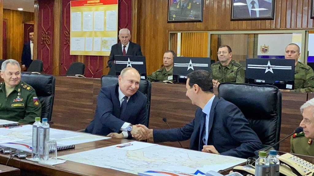 Poutine en Syrie, dans une visite surprise