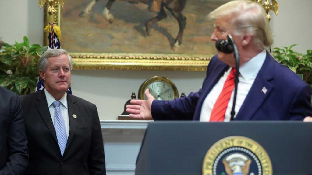 Donald Trump nomme un fidèle soutien, Mark Meadows, chef de cabinet