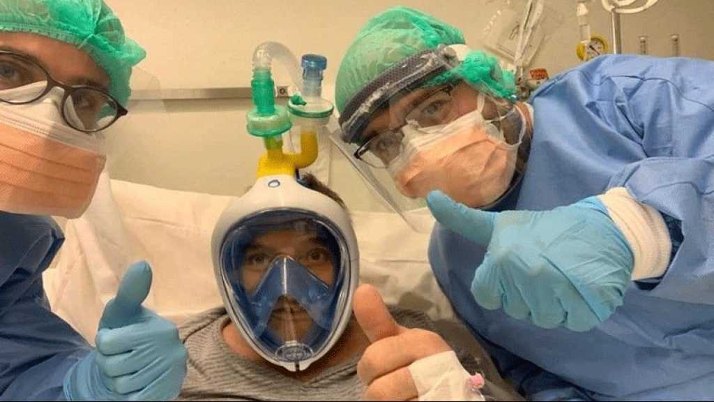 Italie/pénurie de matériel: des masques de plongée Decathlon transformées en respirateurs